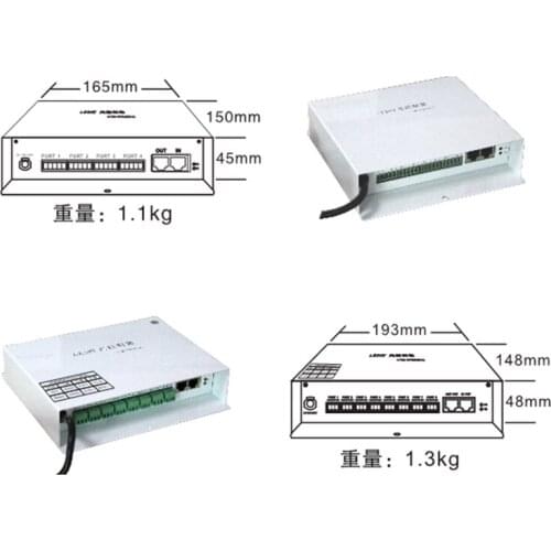 DMX512 Sub-control LED controller for led strip, led pixel, led modules LM-SVE4X512 LM-SVE4X512
