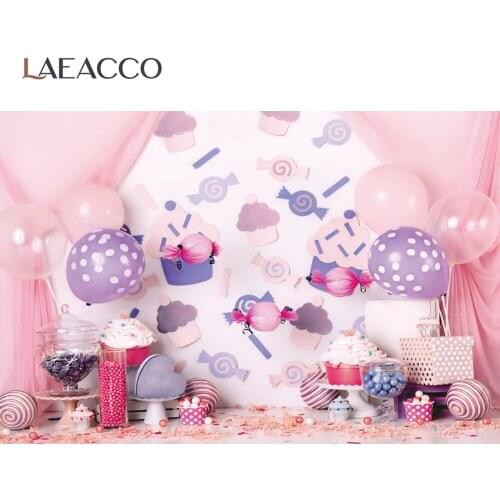 Photo Backdrops For Photography Happy Princess Birthday Party Candy Dessert Cake Warm Decor Photozone Photo Background Photocall