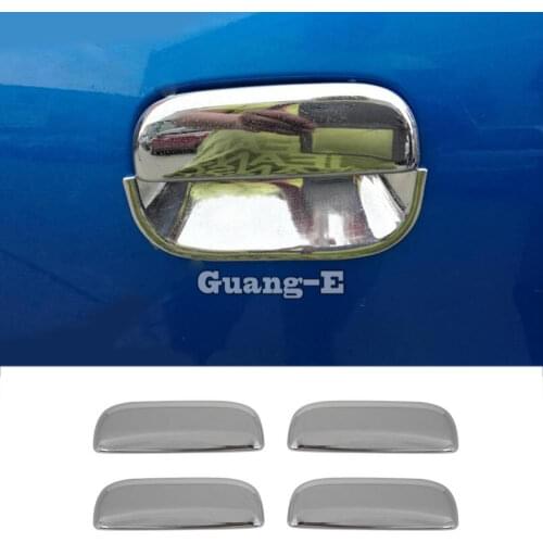 Car Cover Styling Detector Frame Panel Lamp Trim ABS Chrome Door Handle/Bowl Armrest Handrail Hoods For Suzuki Alto 2009