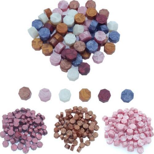 New 6 colors retro sealing wax tablets beads / particles / strips of bronzing wax seal ancient sealing wax 30g,100-105pcs in BAG