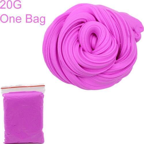 Fluffy Foam Slime Clay Ball Supplies DIY Light Soft Cotton Charms Slime Fruit Kit Cloud Craft Antistress Kids Toys for Children
