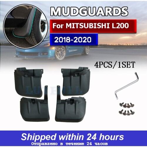 Mud flap template for Mitsubishi L200 2018-2019 Car Mud Flaps Mud Flap Mudguards Fender