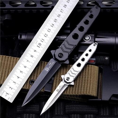 Knife Folding Knife Pocket Knife Outdoor Self-defense Sharp Portable High Hardness Mini Field Survival Saber Short Folding Knife