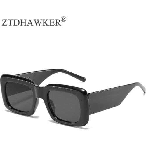 New Small Square Sunglasses Women Fashion Retro Gradient Sun Glasses Mens Street Adult Eyeglasses