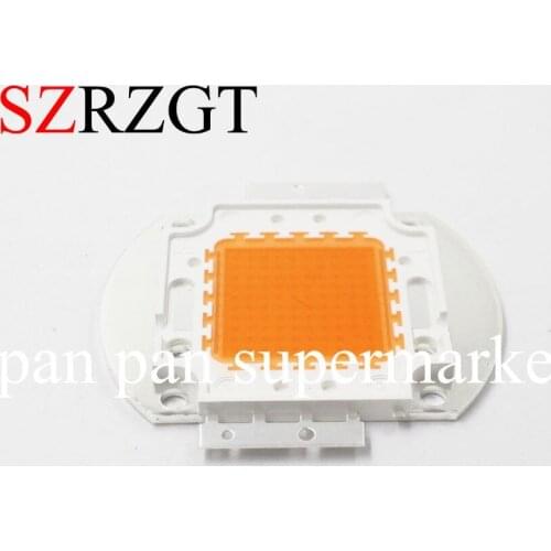 5pcs 100W LED Grow chip ,50pcs x 3w bridgelux ,full spectrum 380nm`840nm for hydroponics ,DIY Led grow light