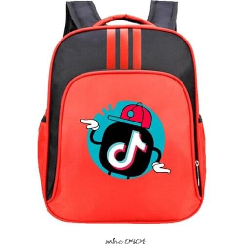 Tik Tok backpack school 13 inch Children Bookbag Cartoon Kindergarten Toddler Bag Childrens backpack Custom Mochila 3-5 years