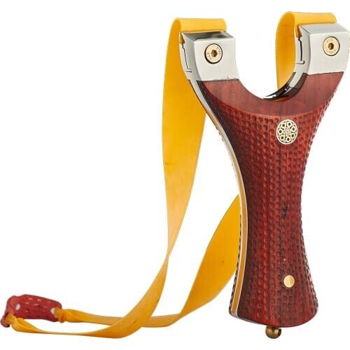 Toparchery New Powerful Slingshot High Precision Archery Slingshots Hunting Catapult with Rubber Band Outdoor Shooting Sports