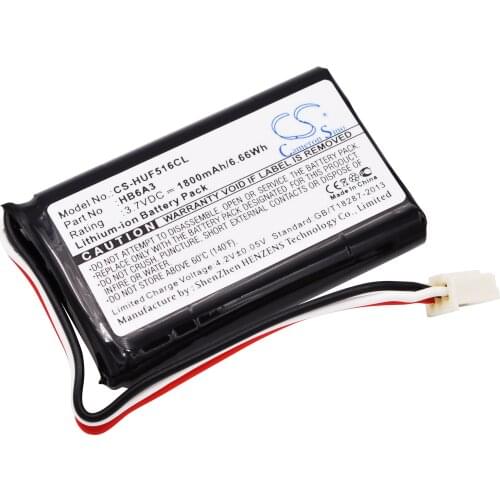 Cameron Sino Cordless Phone Replacement Li-ion Battery 1800mAh For HB6A3 Ascom ETS5623, F501, F516, Free Tools