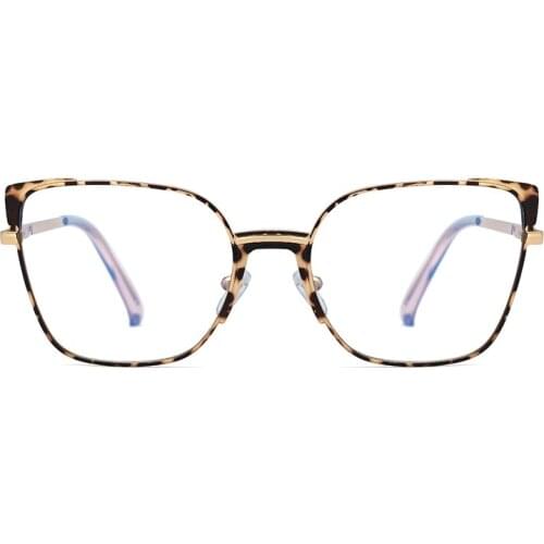 Kanspace Cat Eye Glasses Women Optical Prescription Eyeglasses Frames Blue Light Fashion Ulitralight Women Spectacles 95822