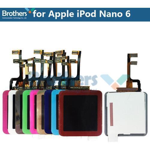 LCD Display For Apple iPod Nano 6 LCD Screen Touch Screen Digitizer for iPod Nano 6 LCD Assembly Original Phone Replacement Test