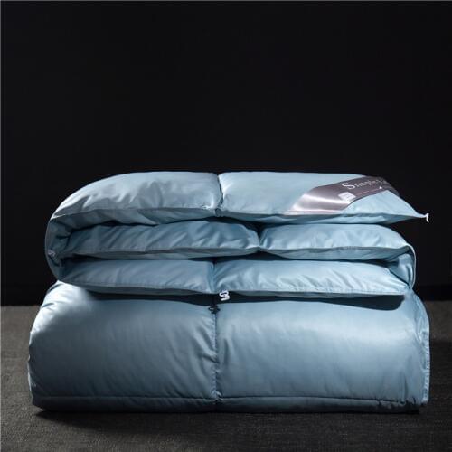 Feather velvet Quilt Duvets Thickening Winter Comforters 100% Cotton Cover King Queen Twin Full Size