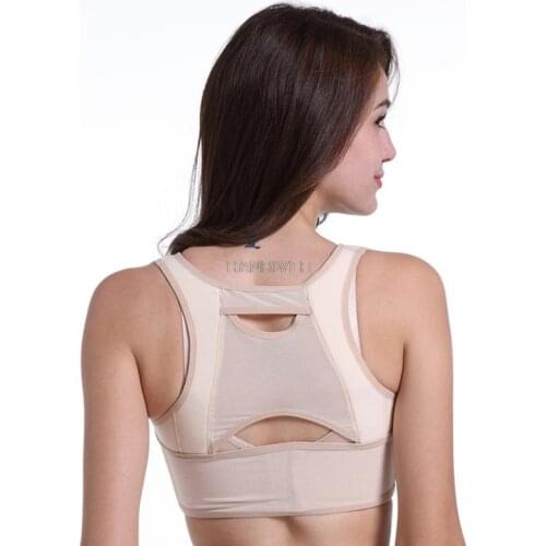 1PC Women Chest Posture Corrector Support Belt Body Shaper Corset Adjustable Shoulder Back Brace Back Pain corretor de postura