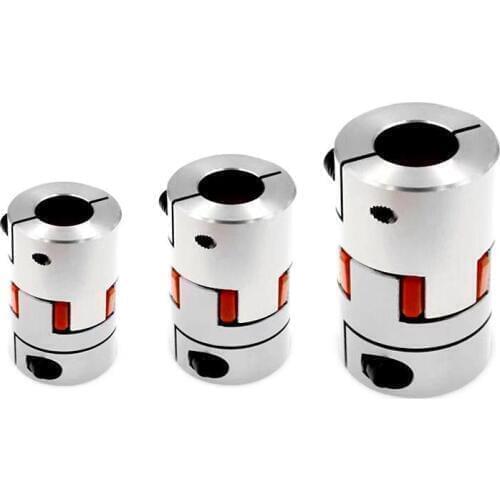Free shipping 2pcs/lot XB Coupler Aluminium Plum Flexible Shaft Coupling D30L35 Motor Connector Flexible Coupler 5/6/8/10/12mm