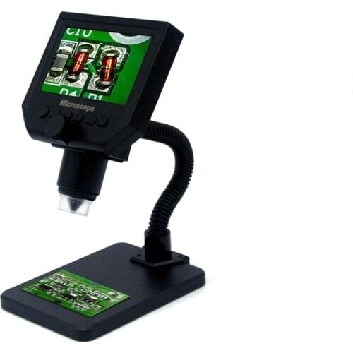 1-600x Digital Electronic Microscope Portable 3.6MP VGA Microscopes 4.3"HD LCD Pcb Motherboard Repair Endoscope Magnifier Camera