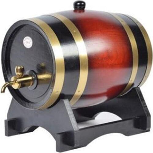 Wooden Wine Barrel Decor Toneles De Vino Oak Barrel for Whisky Wine Barrel Furniture Mini Keg Barril De Vinho Wine Barrel BG50WB