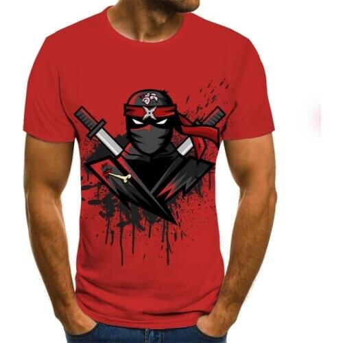 Summer Casual Men Women T Shirt Fashion Clown 2021 New Short Sleeve Creativity Print T-Shirts The Anime 3D Printing Streetwear