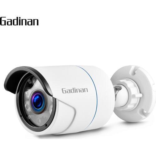 Gadinan IP Camera 5MP SONY IMX335 3MP 2MP H.265 PoE Security Waterproof Bullet Camera CCTV Night Vision CCTV Home Camera Metal