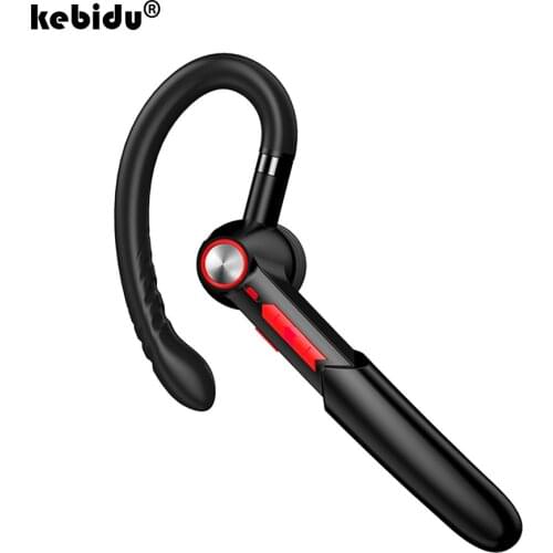 Kebidu Left / Right Dual Use Bluetooth 5.0 Headphone Business Mini Wireless HiFi Earphones Music Earbuds Headset with Microphone