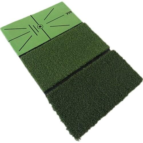 Golf Hitting Mat Foldable Grass Pad Turf Mats Home Batting Practice Carpet
