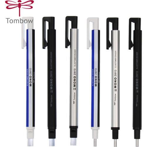 1pcs TOMBOW MONO EH-KUR Fine Pen-shaped Eraser Comic Design Altered Details with Square Head Round Head