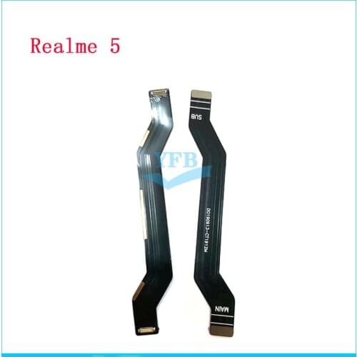 Mainboard Flex For OPPO Realme 5 5i V5 5G 6 Main Board Motherboard Connector LCD Flex Cable