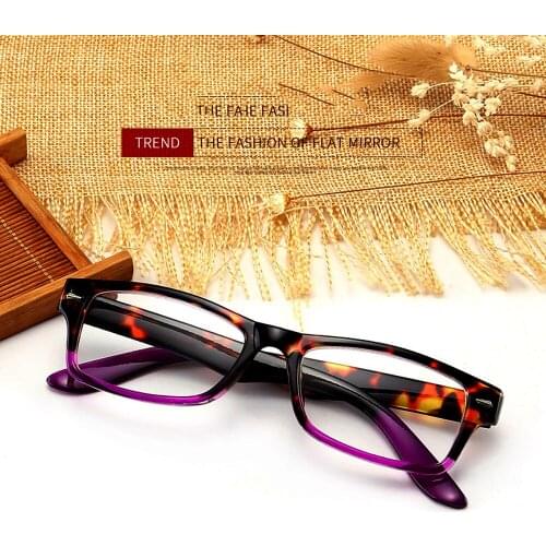 CLARA VIDA 2021 New Retro Rectangule Ultralight Frame Women Men Unisex Resin Spring Legs Reading Glasses +1.0 +1.5 +2.0 To +4.0