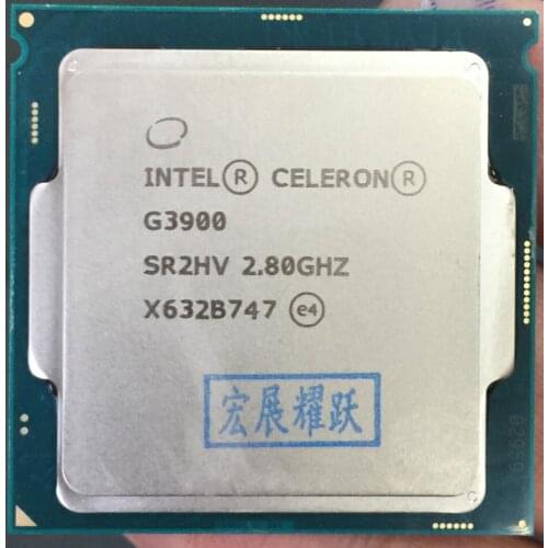 Intel Celeron PC Computer Desktop Processor G3900 LGA1151 14 nanometers Dual-Core 100% working properly Desktop Processor