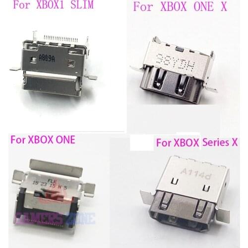 30PCS For Xbox One / S Slim / X / Series X Replacement HDMI -Compatible Out Jack Display Socket Port Connector