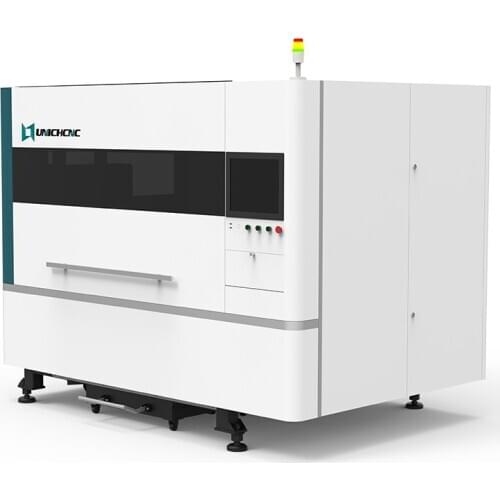 Aluminum/ steel plate cnc fiber laser cutting machine 1300*900mm