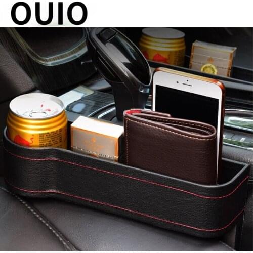 Universal Car Seat Crevice Gap Storage Box Pocket Organizer for Volkswagen Polo 6r 9n T5 T4 golf 4 5 7 mk4 caddy Tiguan 2017 mk2