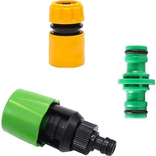1 Set Universal Tap Hose Connector Stable Plastic Leakproof Multi-use Garden Tap Pipe Hose Connector Faucet Accessories for Yard