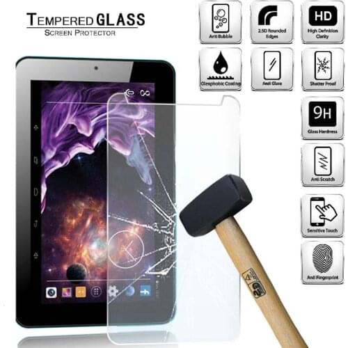 Tablet Tempered Glass Screen Protector Cover for Estar Intel Beauty HD Quad 7.0 HD Eye Protection Anti-Fingerprint Tempered Film