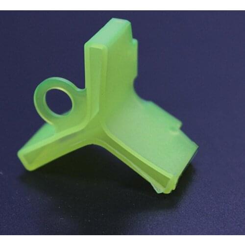 100Pcs/Set Fishing Hooks Cover Reusable Protective ABS Lightweight Durable Treble Hooks Sheath Case for Fishing Fishing Hooks Co