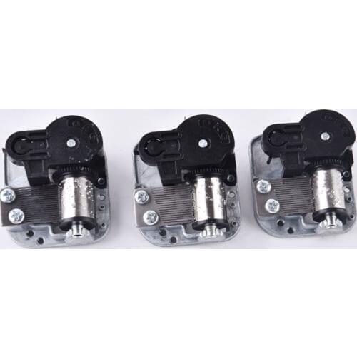 18 Tones Clockwork Music Box Movement DIY Handmade Birthday Song, Song of Love, To Alice For Music Boxes Movement Accessories