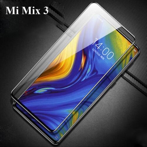2PCS 9H Full body Screen Protector For Xiaomi mi Mix 3 Full Cover Protective Film miMix 3 Tempered Glass For Xiaomi mi Mix3