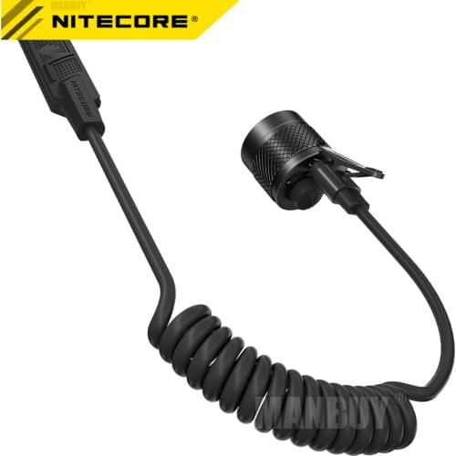 2021 NITECORE RSW2i USB-C Remote Pressure Switch Hunting Accessory for P30i / P20i /P10i Tactical Flashlight Torch Free Shipping