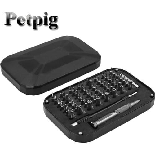 59 In 1 Precision Household Hand Tool Magnetic Screwdriver Set Suitable For Mobile Phone PC Camera Repair Kit