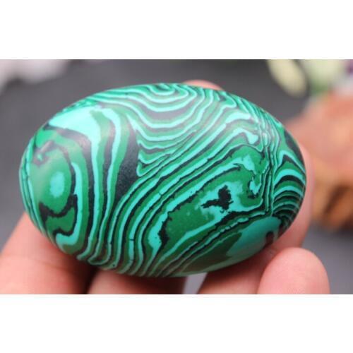 67 grams of quartz crystal healing malachite specimen A2
