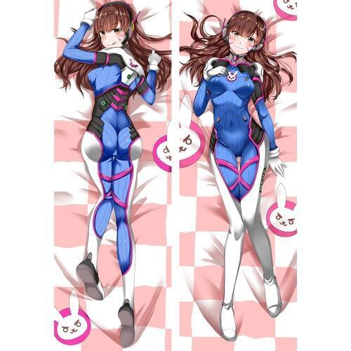 Anime JK Game OW Hana Song D.Va Dakimakura Body Pillow Cover Case Korea Cute Girl Dva Hug Pillowcase Home Bed Decor