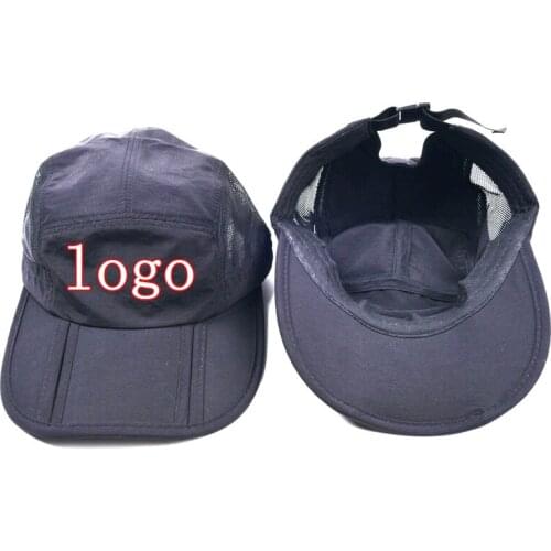 Print Logo Collapsible Adjustable Solid Color Baseball Cap Add Any Logo Unisex Shading Spring Summer Men Dad Hat Snapback