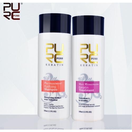 Brazilian chocolate keratin treatment formalin 5% hair straightener set for Brazlian Hair hair mask freeshipping home use 11.11
