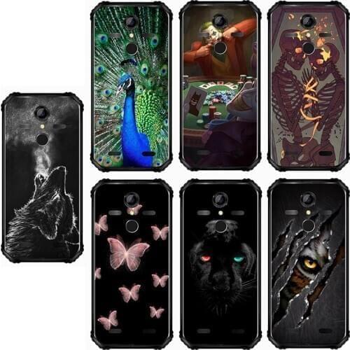 For AGM A9 Case Fashion Silicone Soft TPU Cute Back Cases for AGM A9 Bumper Back Cover for AGM A 9 a 9 a9 Funda Coque Capa