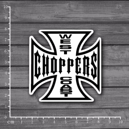 Hot West Coast Choppers Scrapbooking Stationery Graffiti Sticker Decor For Ablum Scrapbookin Laptop Notebook Stickers[Single]