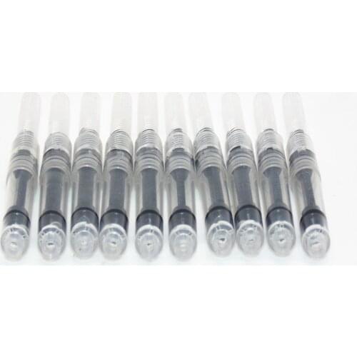 JINHAO 10pcs High quality Fountain Pen Ink Converter pump Cartridges White Universal