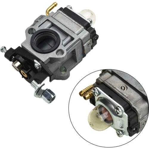 15mm Carburetor Kit For Brushcutter 43cc 49cc 52cc Strimmer Cutter Chainsaw Carb With Gasket Car Auto Engine Accessories