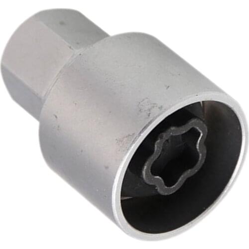 Steel Car Locking Wheel Bolt Remover Key with Adapter for BMW 2 3 6 7 Series