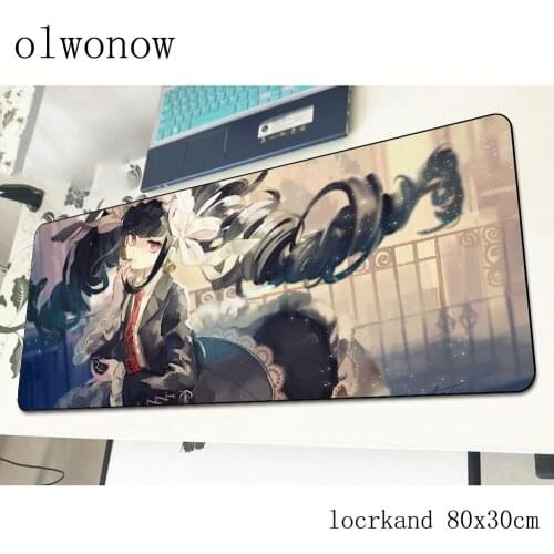 Danganronpa pad mouse esports computador gamer mouse pad 800x300x2mm padmouse locrkand mousepad ergonomic gadget office mats