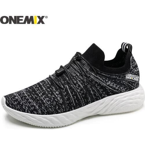 ONEMIX Men Running Shoes Summer Ultralight Air Mesh Outdoor Sneakers Men Athletic Trainer Women Tennis Shoes Light Jogging Shoes