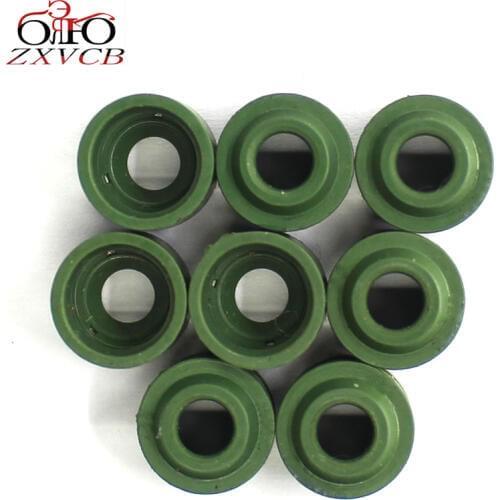 Cylinder Head Valve Oil Seal Motorbike Engine stem 8pcs for honda VTR250 VTR 250 1988 1989 1990