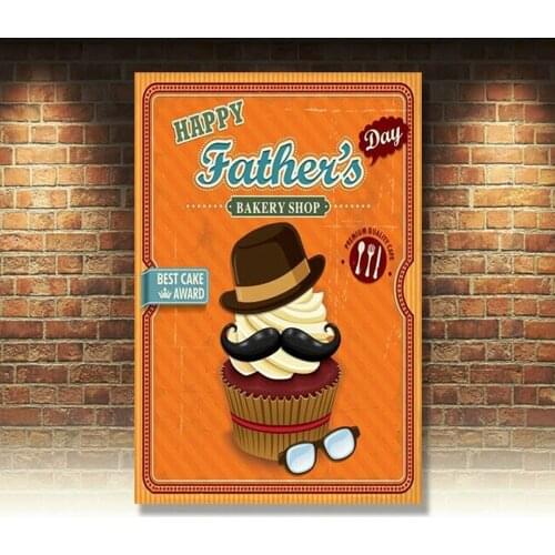 Cotton Candy Retro Metal Tin Signs Vintage Plate Ice Cream Art Wall Decor Poster